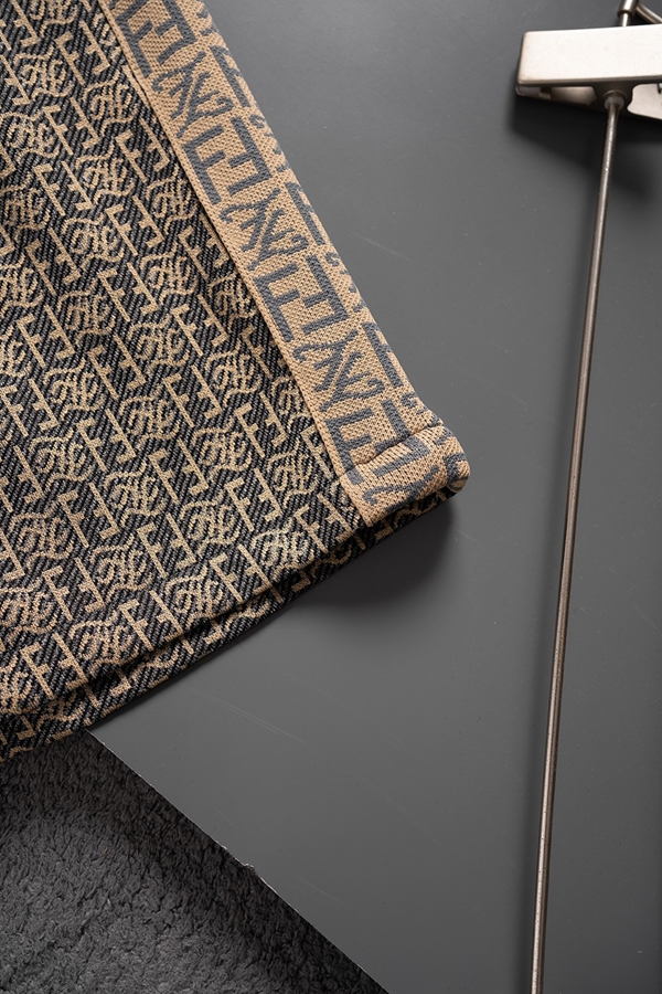 ブランドハーフパンツ素材ディテール